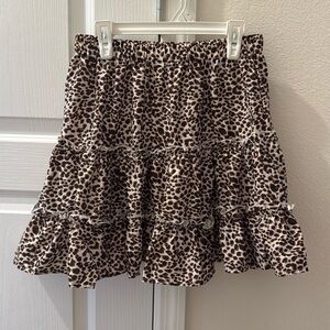 Animal Print Skirt